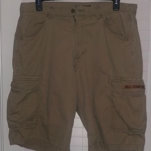 Ralph Lauren Khaki Freighter Shorts 38